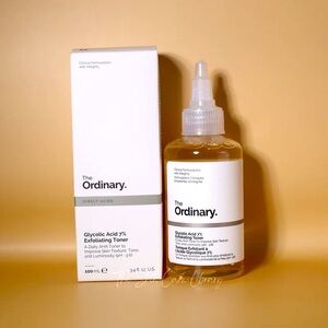 The Ordinary Glycolic Acid 7% Exfoliating Toner, PH-3.6, 8.1oz/240mL, New In Box